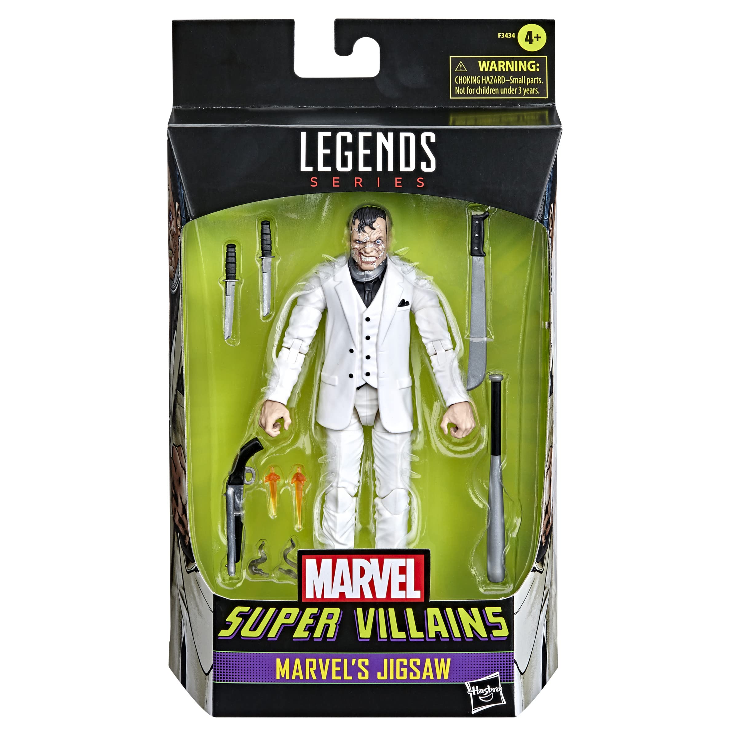 Marvel Legends Series Action Figure 2022 Super Villains: Marvel's Jigsaw 15 cm