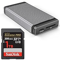 SanDisk 1TB Extreme PRO SDXC UHS-I Memory Card - Up to 200MB/s with SanDisk Professional PRO-Reader SD and microSD - High Performance Card Reader