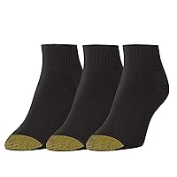 GOLDTOE Women's Ultra Soft French Quarter Socks 3 Pack