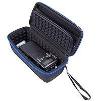 CASEMATIX CB Radio Case Compatible with Midland 75822, Uniden BC75XLT, Midland 75785 or Uniden BCD436HP 40 Channel CB 2 Way Radio, Must Remove Antennae, Includes Case Only