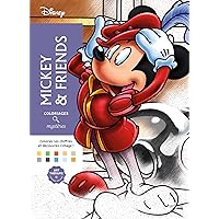 Coloriages mystères Disney - Mickey and friends Coloriages mystères Disney - Mickey and friends Paperback