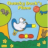 Quacky Duck's Plane: Press Out Parts Make an Airplane Carrying Quacky Duck! (Toddler Make and Play)