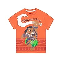 Disney Kids Moana T-Shirt Maui Short Sleeve Tee for Boys or Girls