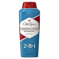 Body Wash for Men by Old Spice, High Endurance Men's Hair and Body Wash, 18 Fluid Ounce