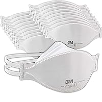 Aura Particulate Respirator 9210+, N95, Pack of 20 Disposable Respirators, Convenient Individually Wrapped, Stapled Flat Fold Design, Low Profile Design Reduces Eyewear Fogging