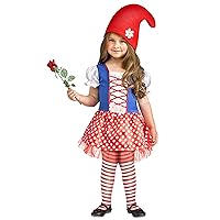 Baby Girls' Toddler Li'l Miss Gnome