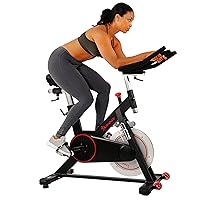 Premium Magnetic Belt Drive Indoor Cycling Stationary Exercise Bikes with Optional SunnyFit App Enhanced Bluetooth Connectivity