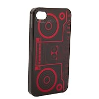 Spray Loud Boombox Mix Case for iPhone 4/4S - Red