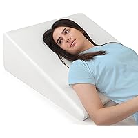 Bed Wedge Pillow Cooling Memory Foam Top –8