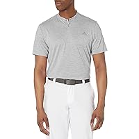 adidas Men's Textured Stripe Golf Polo Shirt