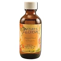 Pure Essential Oil Peppermint Nature's Alchemy 2 oz Oil