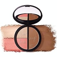 IT Cosmetics Your Most Beautiful You Anti-Aging Matte Radiance Luminizer & Brightening Blush Palette - With Hydrolyzed Collagen Silk Peptides