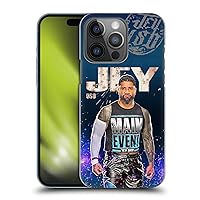 Head Case Designs Officially Licensed WWE Portrait Jey USO Hard Back Case Compatible with Apple iPhone 14 Pro
