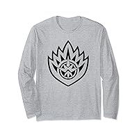 Marvel Guardians of the Galaxy Vol. 3 Retro Line Art Badge Long Sleeve T-Shirt