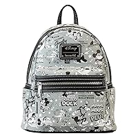 Disney 100: Black and White Vault Mini-Backpack, Amazon Exclusive