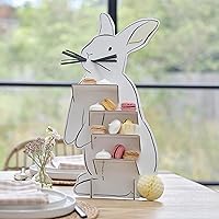 Easter Bunny with Honeycomb Tail Table Stand for Party Treats, Sandwiches & Cakes 50cm x 24.3cm