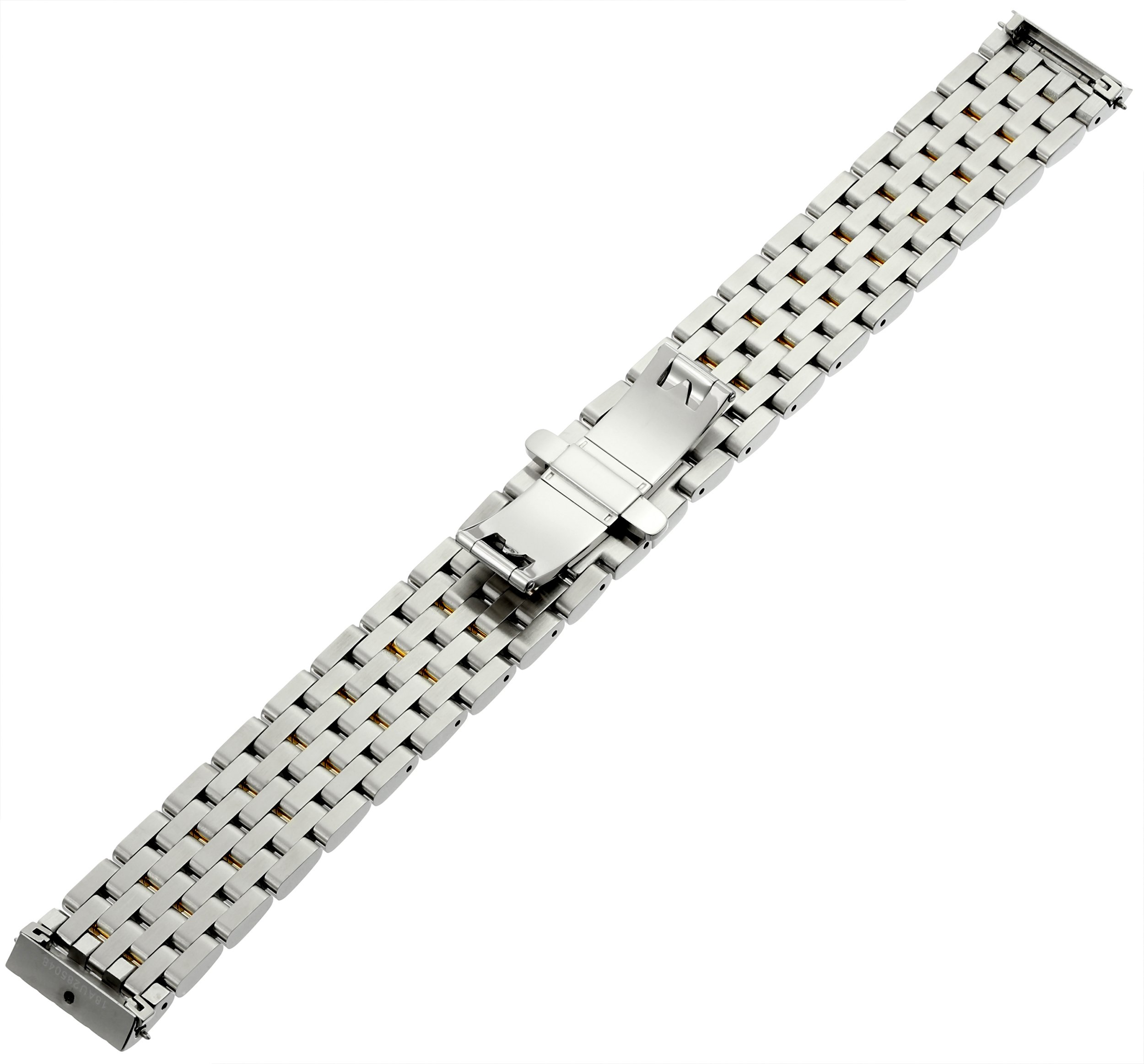 MICHELE MS16DM285048 Deco 16 16mm Stainless Steel Two Tone Watch Bracelet