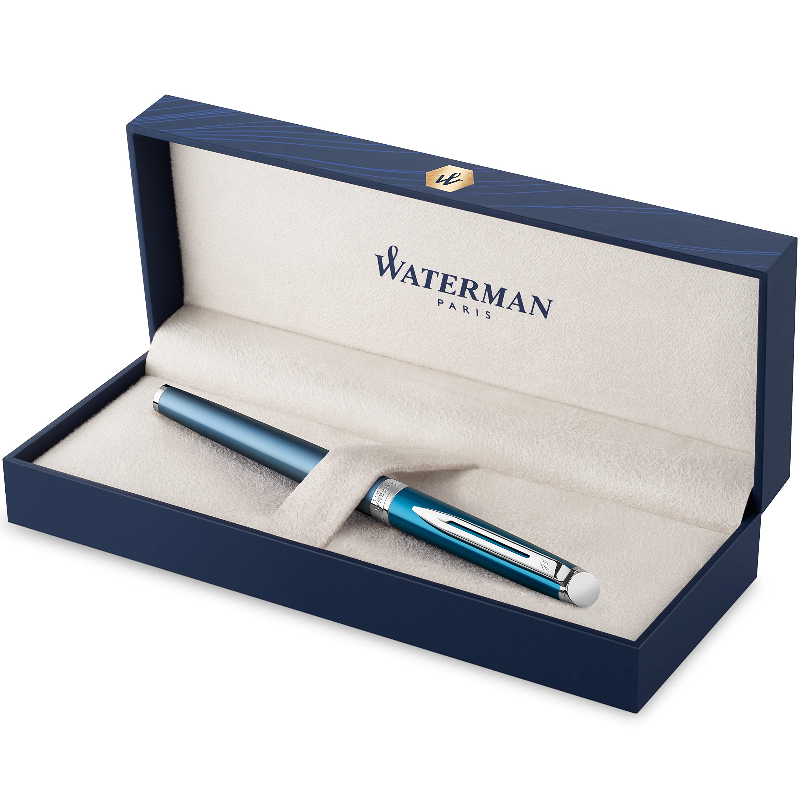 Waterman Fountain Pen, Hemisphere French Riviera Collection, Côte d’Azur, Fine Point