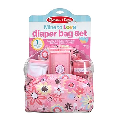 Melissa & Doug Mine to Love Doll Diaper Changing Set With Accessories (7 pcs)