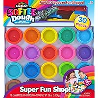 Cra-Z-Art Super Rainbow Softee Dough Color Pack Set (30Piece)