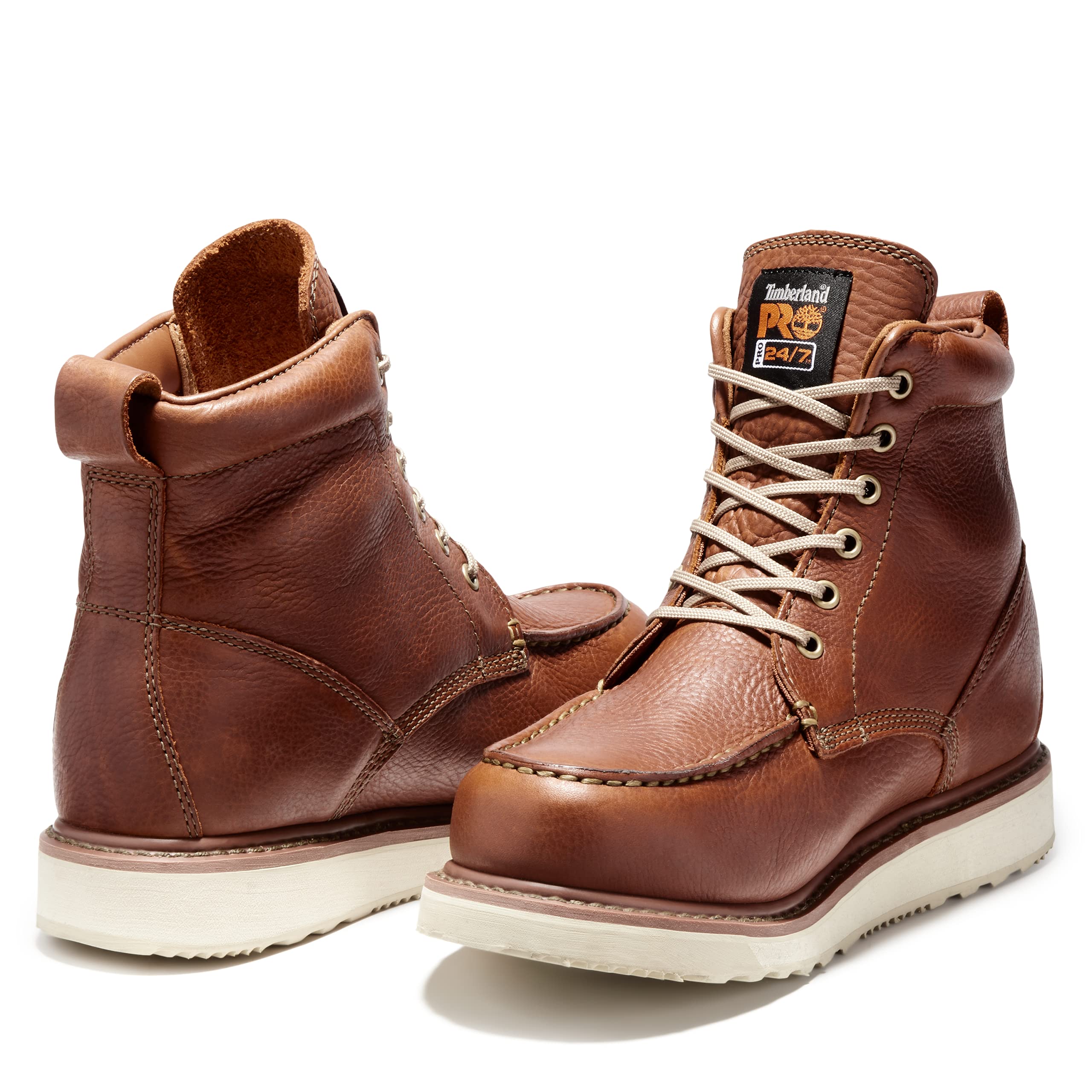 Timberland PRO Men's Pro Wedge 6 Inch Moc Soft Toe Industrial Work Boot