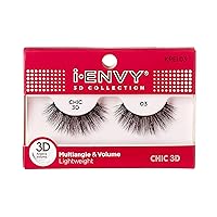 iEnvy by Kiss Iconic Collection 3D Angle & Volume Lightweight CHIC ICON KPEI03