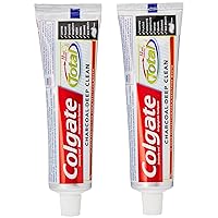 2 X Colgate Total Charcoal Toothpaste - 120 g x 2