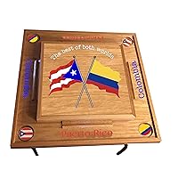 Puerto Rico & Colombia Domino Table
