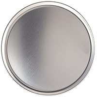 New Star Foodservice 51025 Restaurant-Grade Aluminum Pizza Pan, Baking Tray, Coupe Style, 12-Inch, Pack of 6