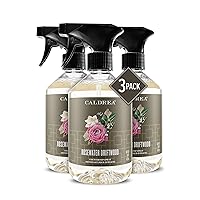 Caldrea Multi-surface Countertop Spray Cleaner, Made with Vegetable Protein Extract, Rosewater Driftwood, 16 oz, 3 Pack
