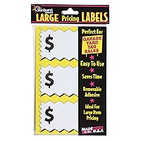 7071 Large Item Pricing Stickers, 75 Count, with Space to Write Pricing, 4
