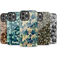 Custom Name Army Camo Case for Men, Personalized Name Case, Designed ‎for iPhone 15 Plus, iPhone 14 Pro Max, iPhone 13 Mini, iPhone 12, 11, X/XS Max, ‎XR, 7/8‎
