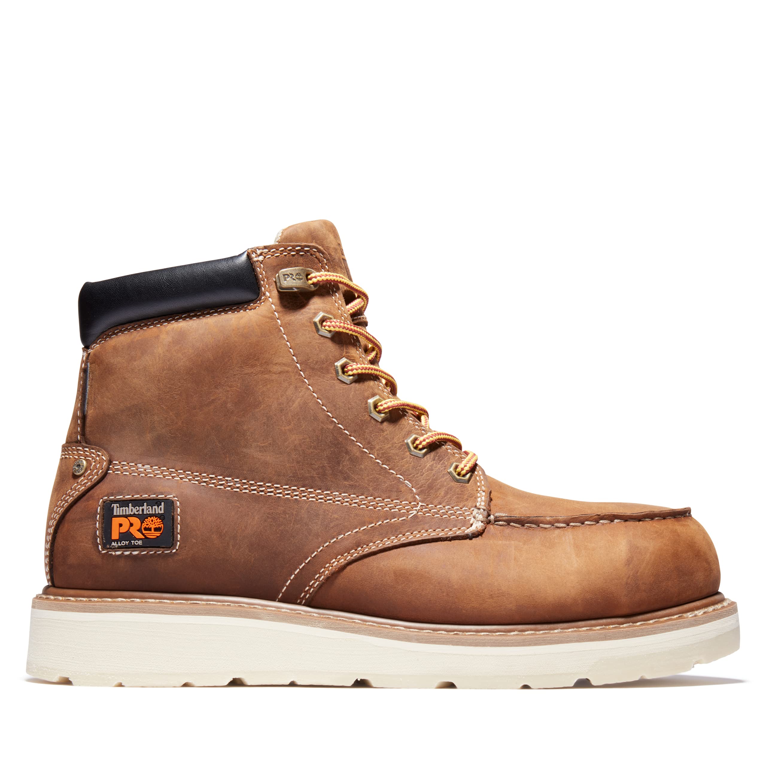 Timberland PRO Men's Gridworks 6 Inch Alloy Safety Toe Waterproof Industrial Wedge Work Boot