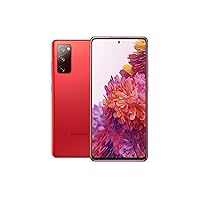 SAMSUNG Galaxy S20 FE 5G Factory Unlocked Android Cell Phone 128GB US Version Smartphone Pro-Grade Camera 30X Space Zoom Night Mode, Cloud Red