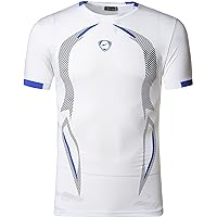 jeansian Men's Sport Quick Dry Fit Short Sleeves T-Shirt Tees Shirt Tshirt Tops Golf Tennis Running LSL133