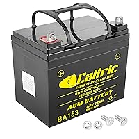 Caltric AGM Battery Compatible with Kawasaki Mule 4010 KAF620 Trans 4X4 2009-2023 / 12V 17Ah CCA 175