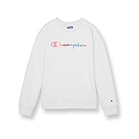 Champion Girls Sweatshirt, Crew Sweatshirt for Girls, Lightweight Pullover Sweatshirt, Graphics