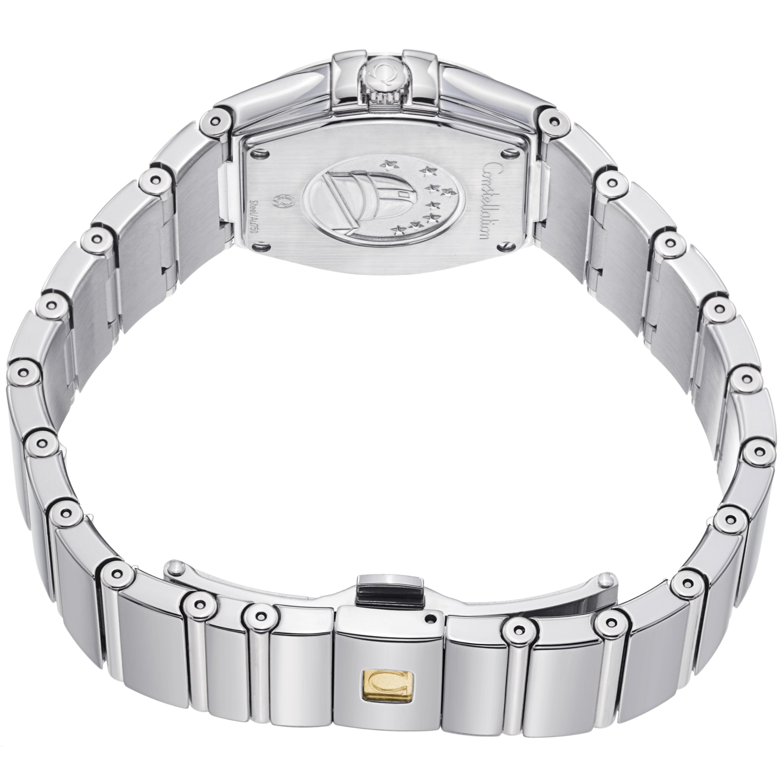 Omega Constellation Diamond Black Dial Stainless Steel Ladies Watch 123.10.27.60.51.002