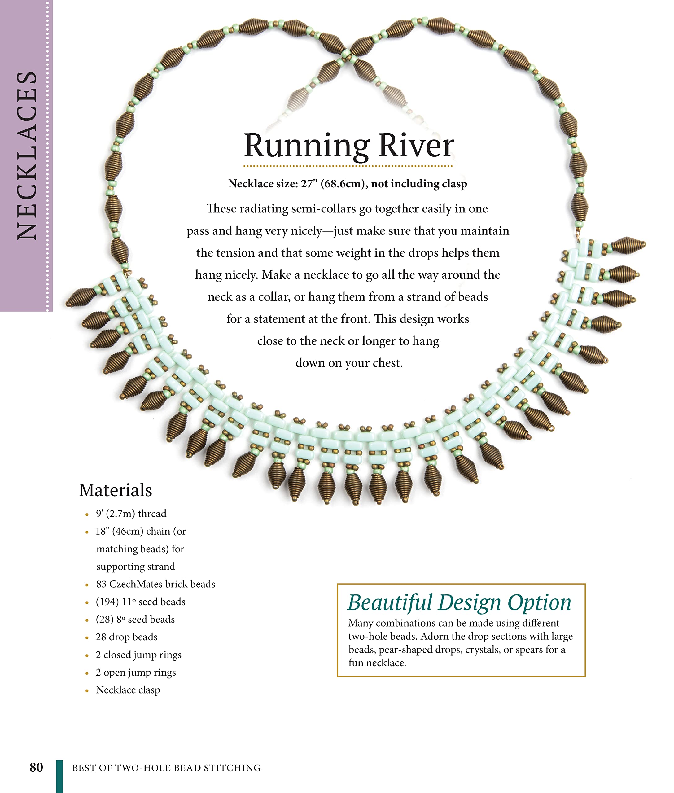 Best of Two-Hole Bead Stitching: Making Beautiful Earrings, Bracelets, and Necklaces for a Timeless Jewelry Wardrobe (Fox Chapel Publishing) 38 Step-by-Step Projects for Beaded Jewelry-Making