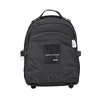 A | X ARMANI EXCHANGE Men's Limited Edition MixMag Backpack, Nero-Black, One Size