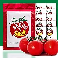 Seeds N Such Tomato Lovers Mix | Includes 10 Individually Packaged Varietals | High Germination Rates | Untreated & Non-GMO | 300 Seeds