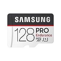 Samsung PRO Endurance 128GB 100MB/s (U1) MicroSDXC Memory Card with Adapter (MB-MJ128GA/AM)