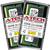 A-Tech 32GB Kit (2x16GB) RAM Compatible for Acer Nitro 5 Gaming Laptop | DDR5 4800MHz PC5-38400 SODIMM 1.1V 262-Pin Non-ECC SO-DIMM Memory Upgrade