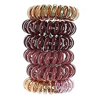 Ouidad Made For Curlsâ„¢ XL Coil Hair Ties, Assorted Colors, 1 Count (Pack of 6)