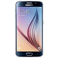 Samsung G920F Galaxy S6 GSM 4G LTE Octa-Core Smartphone 32GB - Sapphire Black - International Version, No Warranty