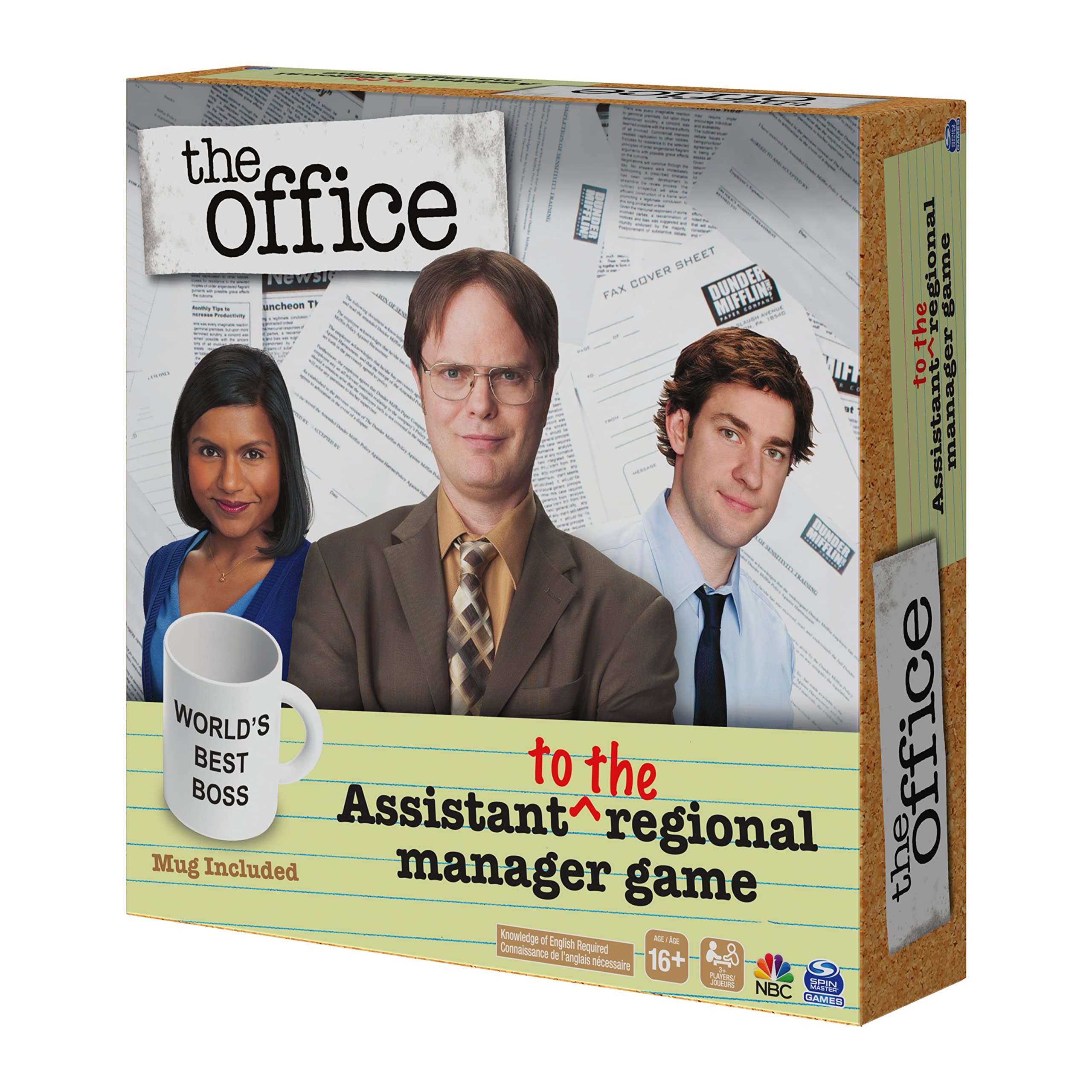 Spin Master Games The Office TV Show, Assistant to The Regional Manager Party Game, for Adults and Teens Ages 16 and up