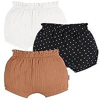Gerber Baby-Girls 3-Pack Bubble Shorts