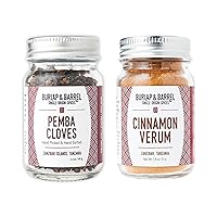Burlap & Barrel's Spice Symphony: Cinnamon Verum and Pemba Cloves - Unleash the Essence of Rich, Subtle Sweetness in Every Dish!
