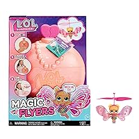 L.O.L. Surprise! Magic Flyers: Flutter Star- Hand Guided Flying Doll, Collectible Doll, Touch Bottle Unboxing, Great Gift for Girls Age 6+, Multicolor