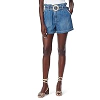 Women's Kira Belted Paper Bag Short